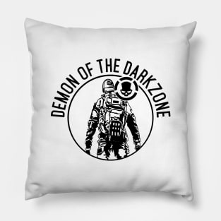 Demon of the Darkzone Black Label Pillow