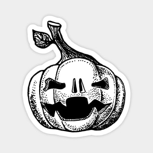 Halloween Pumpkin Magnet