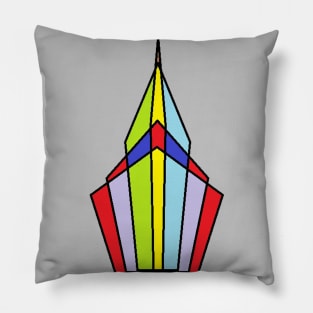 A Colourful Palace - Multi-colour Design Pillow