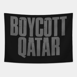 BOYCOTT QATAR Tapestry