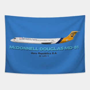 McDonnell Douglas MD-81 - Aero República S.A. Tapestry