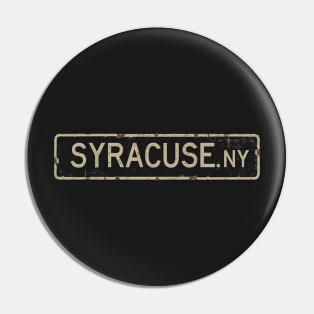 Syracuse Pin by OldSchoolRetro