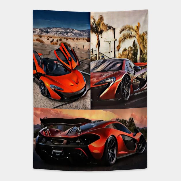 McLaren P1 Tapestry by d1a2n3i4l5