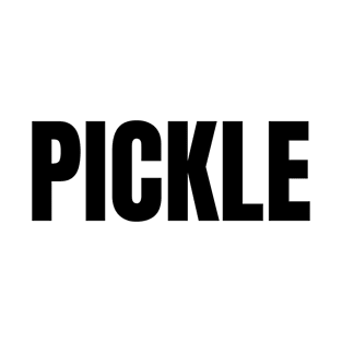 Pickle Word - Simple Bold Text T-Shirt