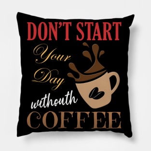 Coffee Morning Pillow