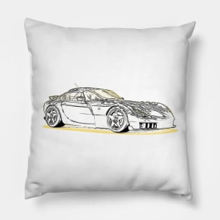 Sagaris Wireframe Pillow