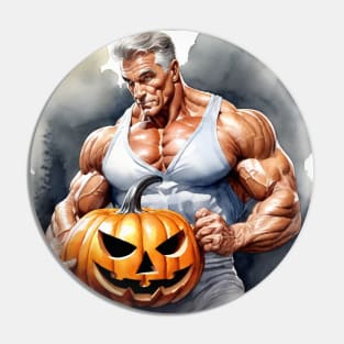 Happy Halloween at the gym Pin