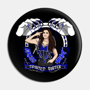 Twisted Sister Pin