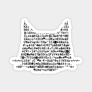 Code Cat Magnet