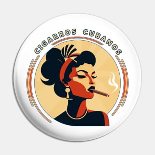 Cigarros Cubanos Cuban Cigars Pin