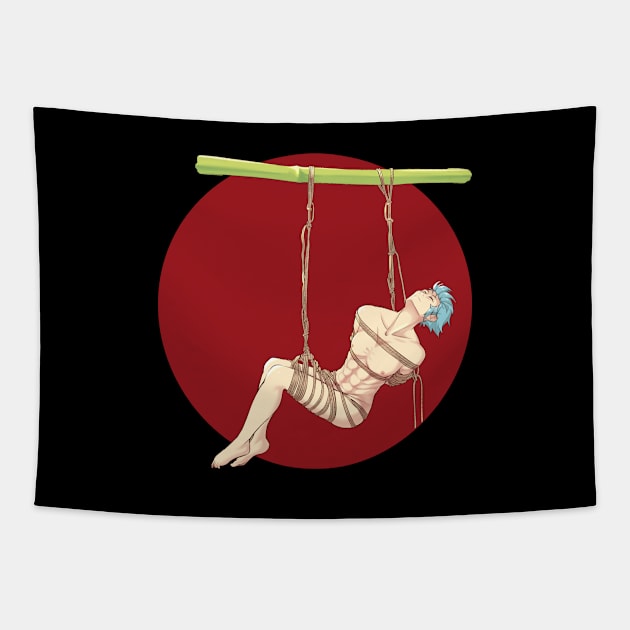 Shibari Bondage Suspension Tapestry by ShibariZone