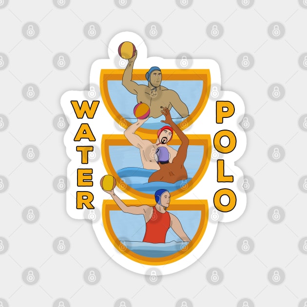 Water Polo Magnet by DiegoCarvalho