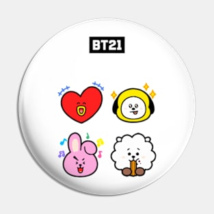 bt21 bts exclusive design 32 Pin