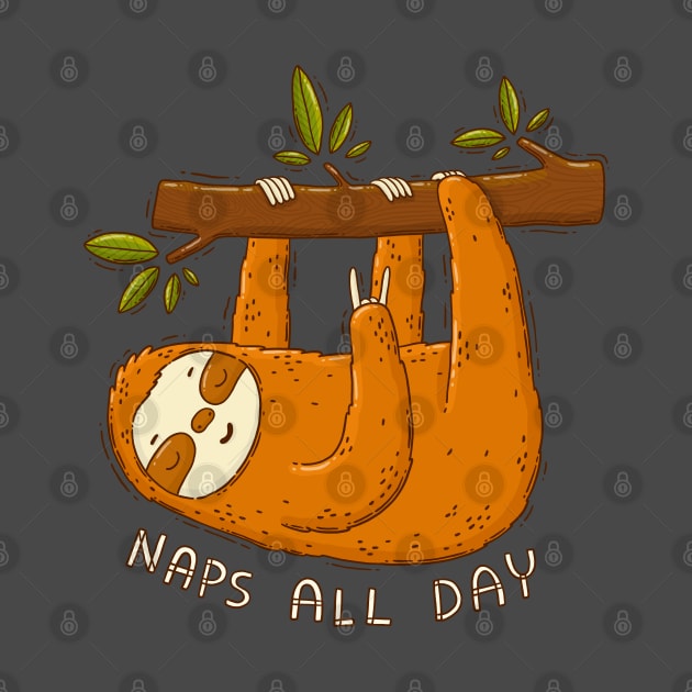 Naps All Day by Tania Tania