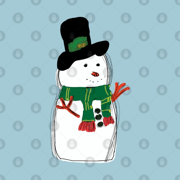 Snowman by SandraKC