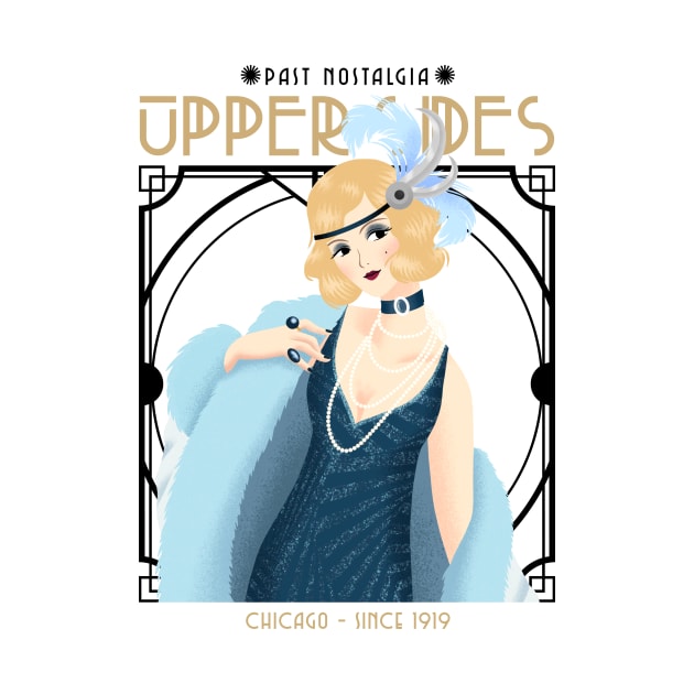 Upper Sides Chicago - The Great Gatsby by Tip Top Tee's