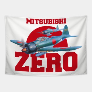 A6M Zero | WW2 Plane Tapestry