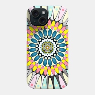 Happy colors mandala Phone Case