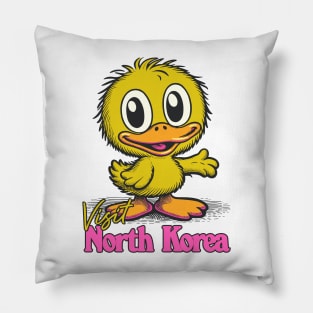 Visit North Korea Pillow