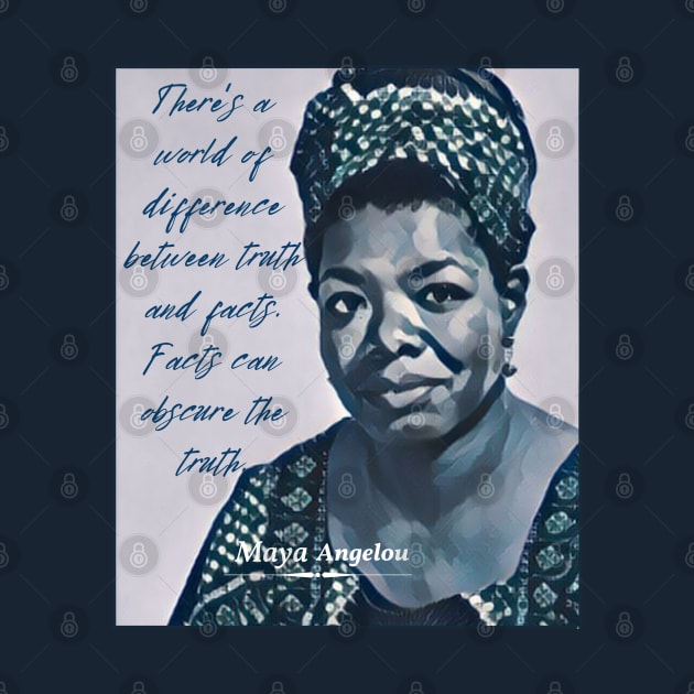 Maya Angelou by artbleed