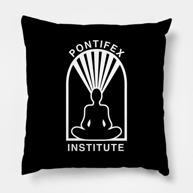 Pontifex Institute logo Pillow by Krobilad