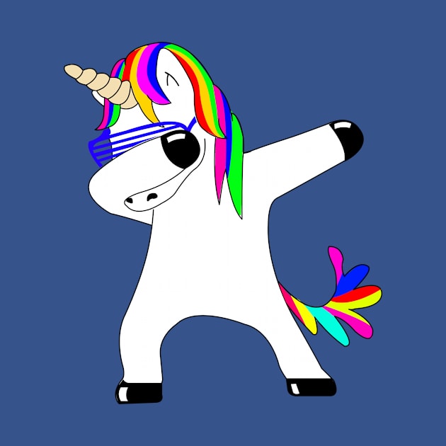 Dabbing Unicorn by ChrisWilson