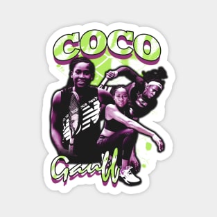 COCO GAUFF Vintage 90s Magnet