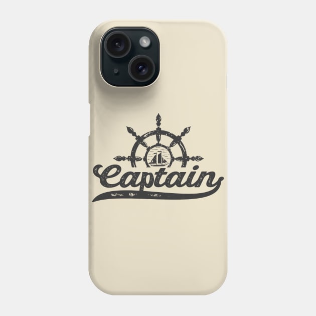 Captain Sailor Sailing Ship Phone Case by Foxxy Merch