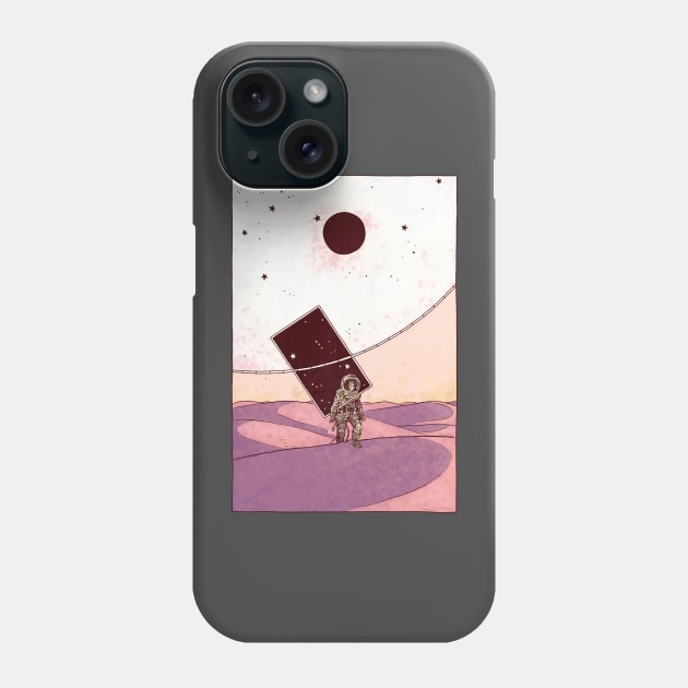 Black Sun Phone Case by jesse.lonergan