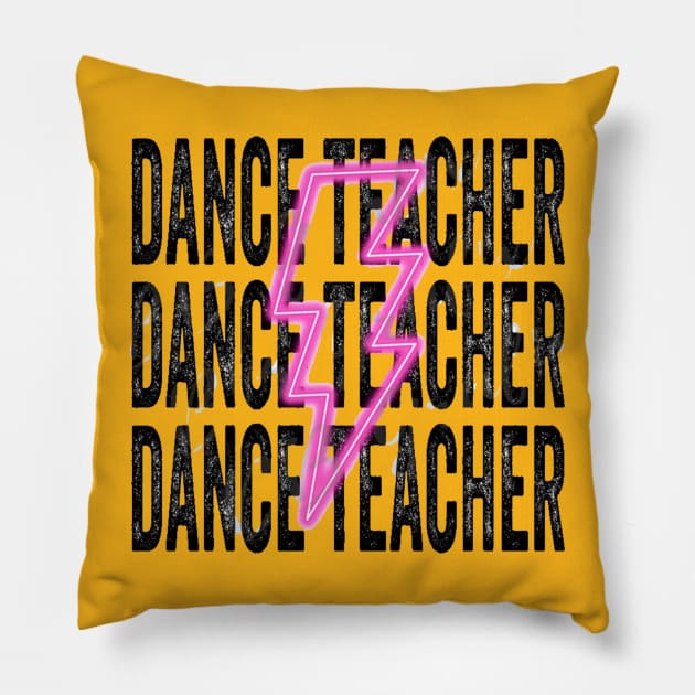 Dance teacher Pillow by Hanadrawing