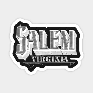 Vintage Salem, VA Magnet