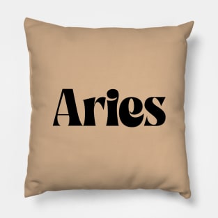 Aries - Zodiac Sign Pillow