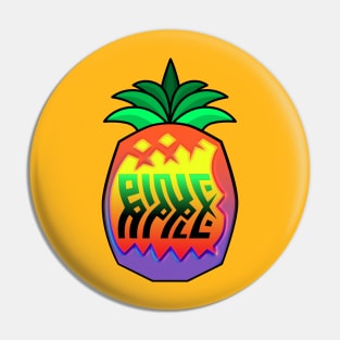 Colorful Pineapple Pin