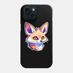 Fennec Fox Illustration Phone Case