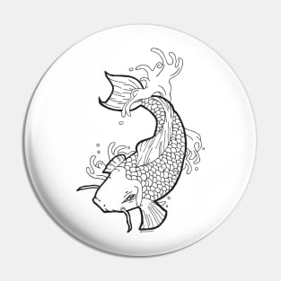 Koi Fish Pin