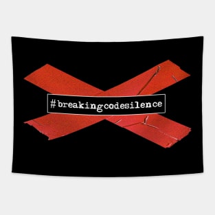 Breaking Code Silence #breakingcodesilence Tapestry