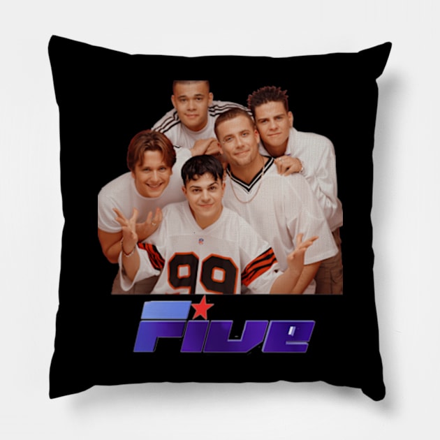 5Ive Boys Pillow by OrigamiOasis