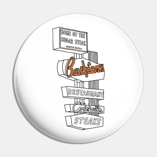 Bastiens's Restaurant Home of the Sugar Steak in Denver, Colorado Pin