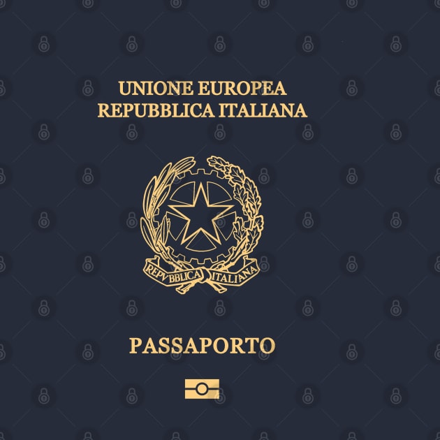 Italy passport by Travellers