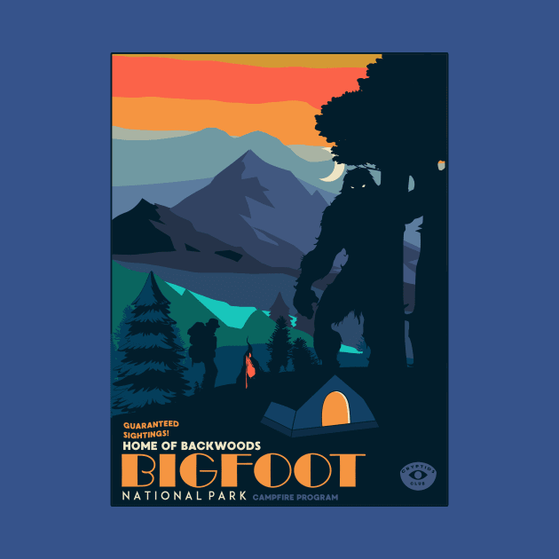 Bigfoot by Heymoonly