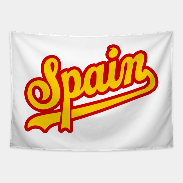 Spain Tapestry by lounesartdessin