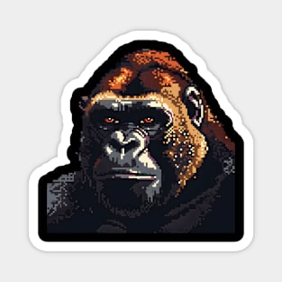 Pixel Gorilla Magnet