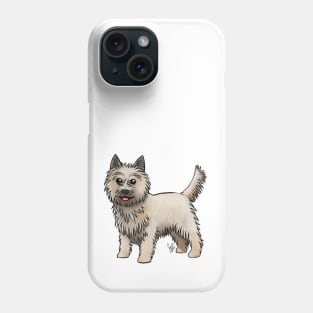 Dog - Cairn Terrier - Brown Phone Case