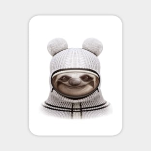 sloth wearing sweater Magnet