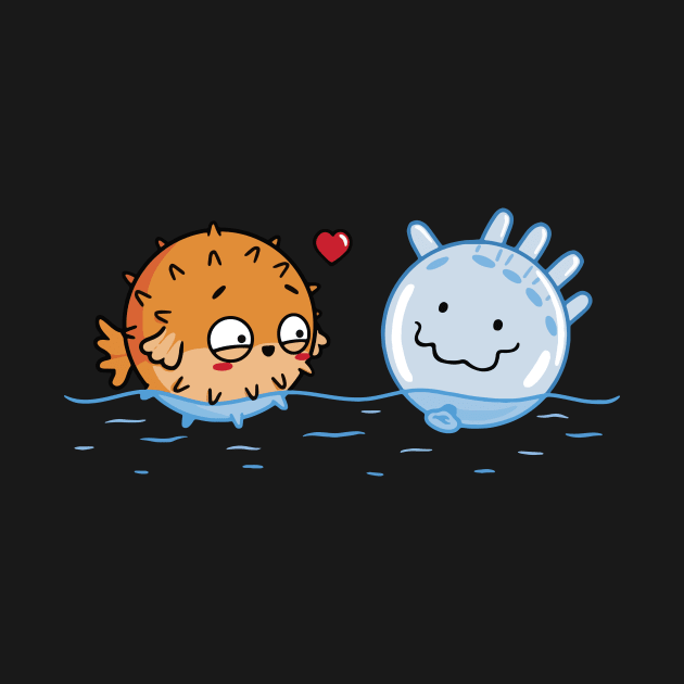 Blowfish in love! by Griseldasion_shop
