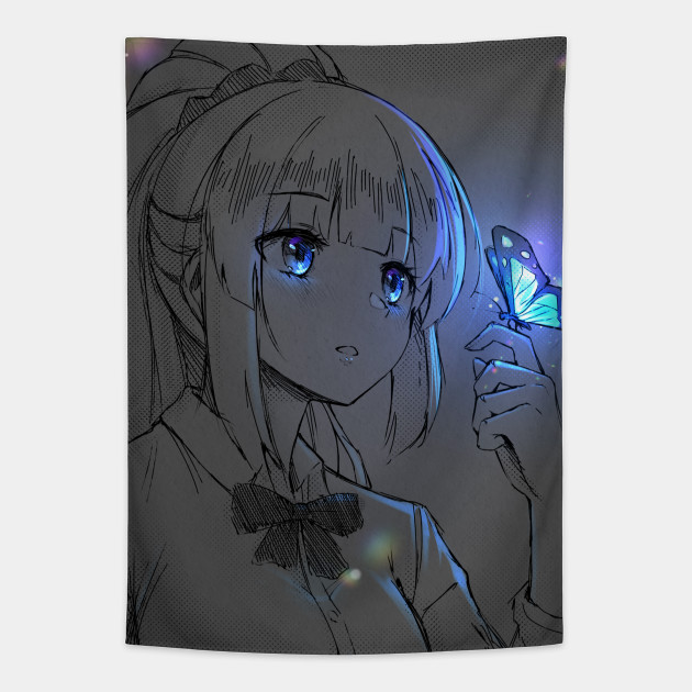 Youkoso Jitsuryoku Shijou Shugi no Kyoushitsu e - Karuizawa Kei - Life Size  Tapestry - Tapestry (Kadokawa)