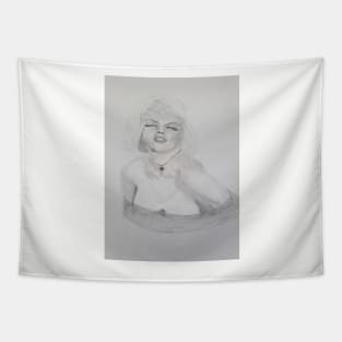 Classic beauty Marilyn by tabitha kremesec Tapestry