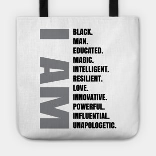 I Am | Black Man Tote