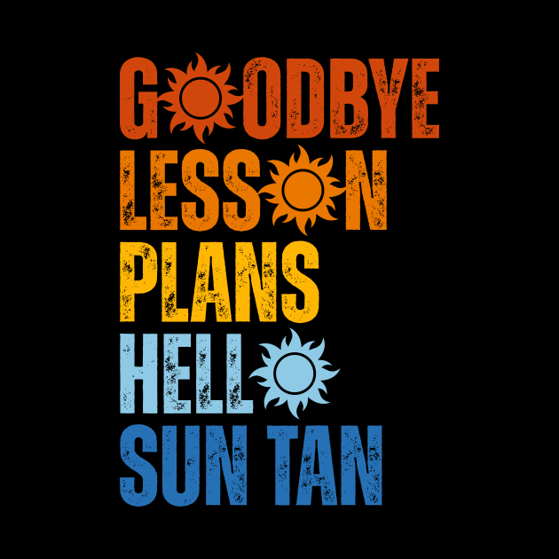 Goodbye Lesson Plans Hello Sun Tan by Point Shop