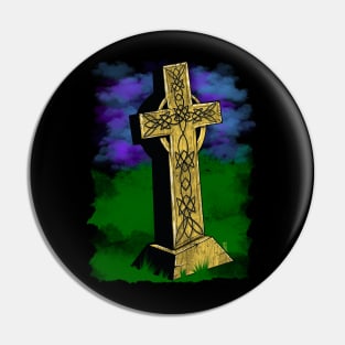 Celtic cross Pin